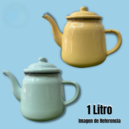 TETERA ENLOZADA 1 LITRO